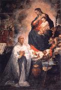 Vision of St.Bernard ROELAS, Juan de las